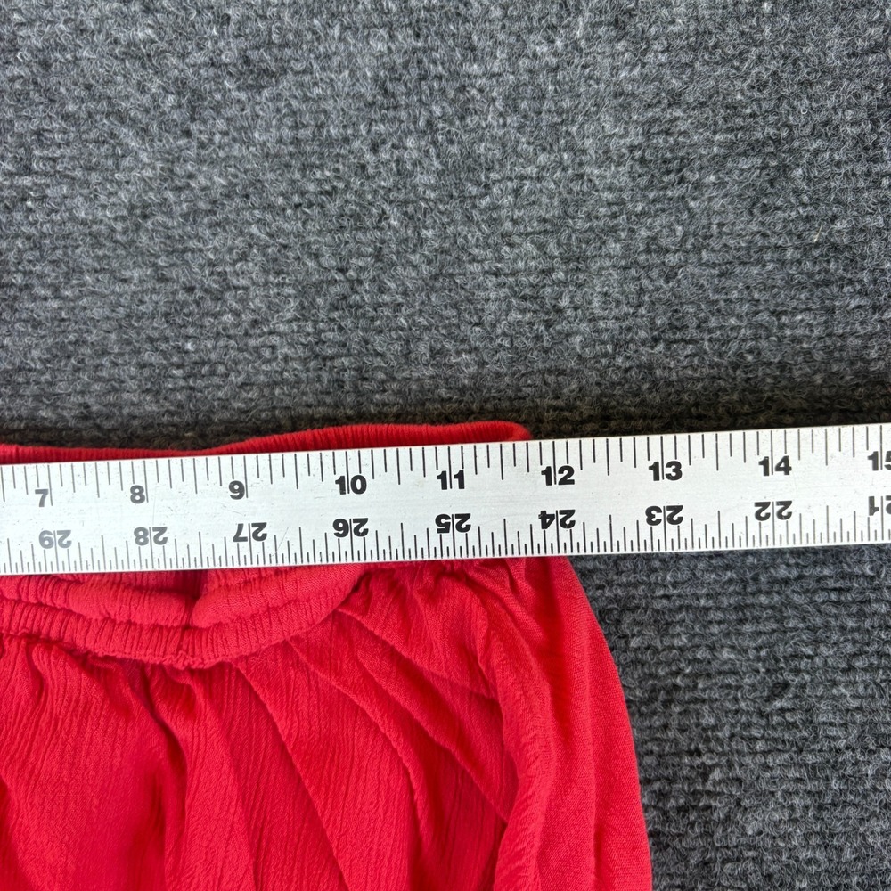 O'Neill Samoa Maxi Skirt Womens 24x30 Bittersweet Viscose Flowy Fit Saddle Hem - Picture 3 of 7